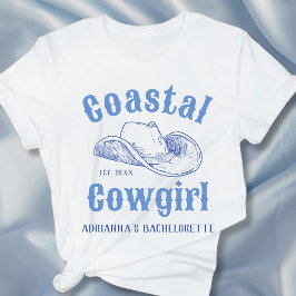 Cowgirl Beach Bachelorette Custom T-Shirt