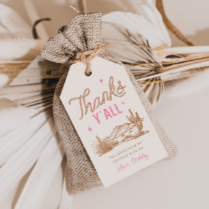 Cowgirl Birthday Favoriser les étiquettes