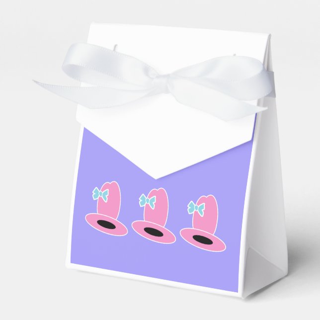 Cowgirl Birthday Geschenkschachtel (Vorderseite)