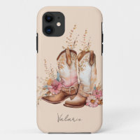 Cowgirl Boost Floral Monogram