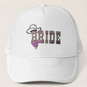 Cowgirl-Braut-Hut Truckerkappe