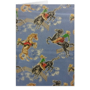 Cowgirl Bronc Rider