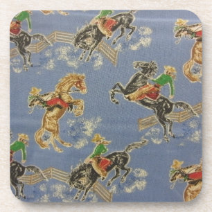 Cowgirl Bronc Rider Untersetzer