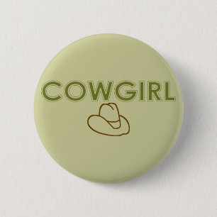 Cowgirl Button