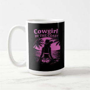 Cowgirl By The Coast Style Western Strand Frauen Kaffeetasse