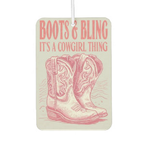 Cowgirl Car Freshner Autolufterfrischer