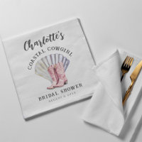 Cowgirl Coastal Elegantes Brautparty