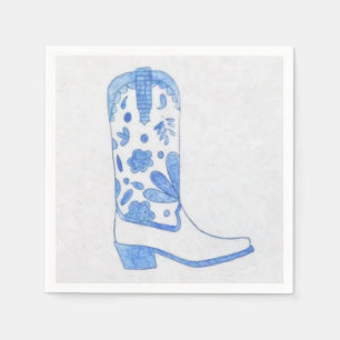 Cowgirl Cocktail Napkin Serviette