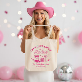 Cowgirl Crew Rodeo Personalisierter Junggeselinnen Tragetasche