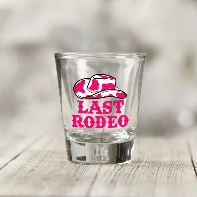 Cowgirl Disco Last Rodeo Bachelorette Shot Glas (Von Creator hochgeladen)