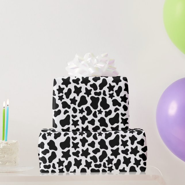 Cowgirl Disco Pink First Rodeo Geschenkpapier (Partygeschenke)