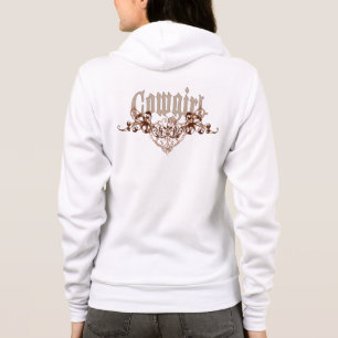 Cowgirl-(dunkle) Jacke Hoodie