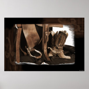 Cowgirl Gear Poster