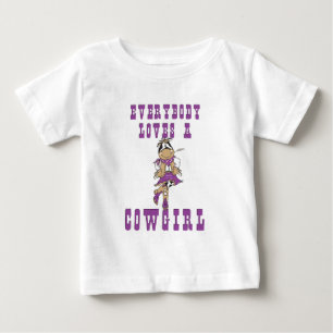 CowGirl-Geschenke Baby T-shirt