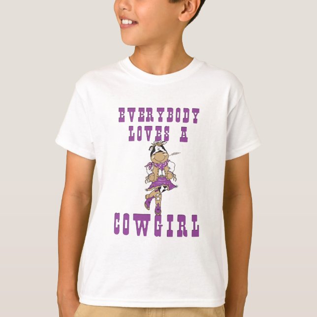 CowGirl-Geschenke T-Shirt (Vorderseite)