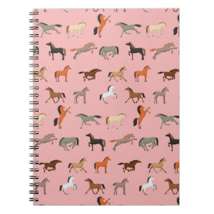 Cowgirl Horse Lover Gift, Women & Girls Kid Notizblock