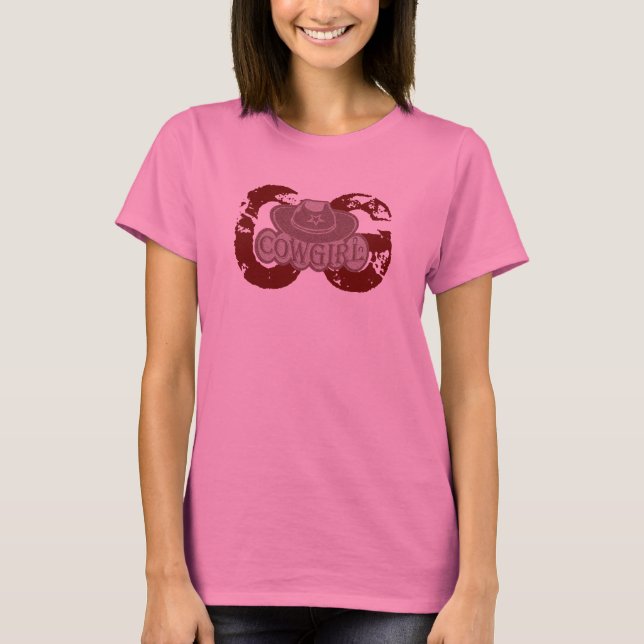 Cowgirl-Hut! CG 2 T-Shirt (Vorderseite)