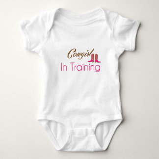 Cowgirl im Training Baby Bekleidung Strampler
