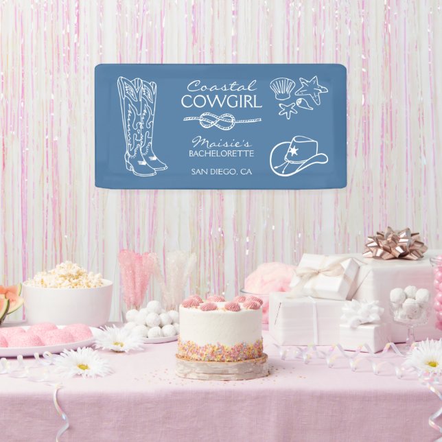 Cowgirl Junggeselinnen-Abschied Weekend Banner (Party)