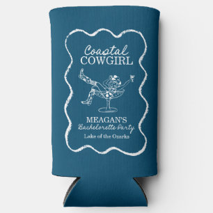 Cowgirl Junggeselinnen-Abschied Weekend Koozie Selters Dosenkühler