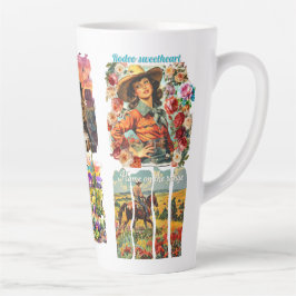 Cowgirl-Kaffee Milchtasse