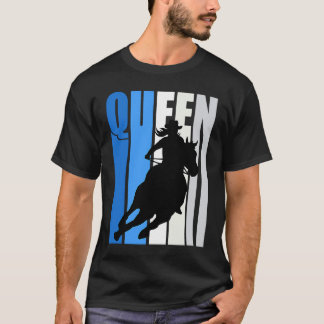 Cowgirl Königin Rodeo Frauen Südliche Mädchen West T-Shirt