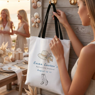 Cowgirl Küsten-Junggesellinnen-Abschiedswoche-Part Tasche