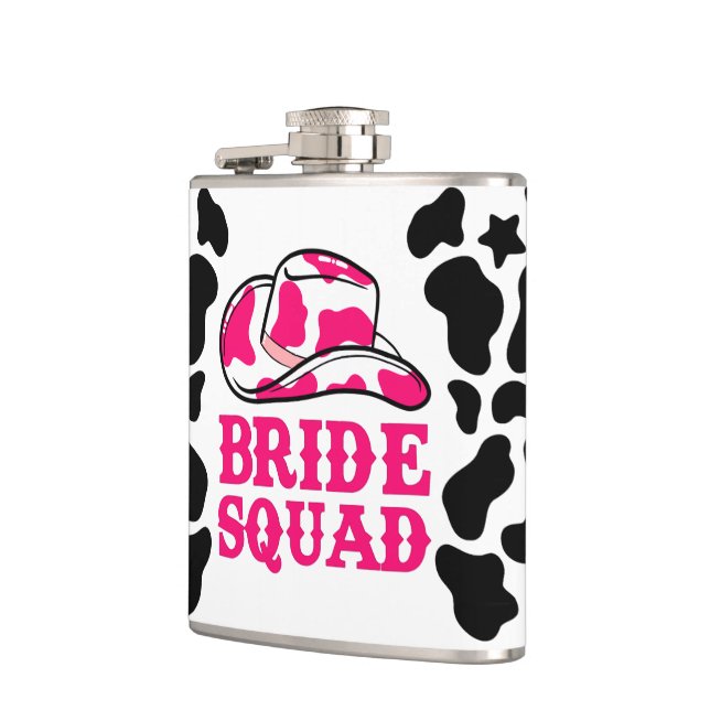 Cowgirl Last Rodeo Bachelorette Flask Flachmann (Links)
