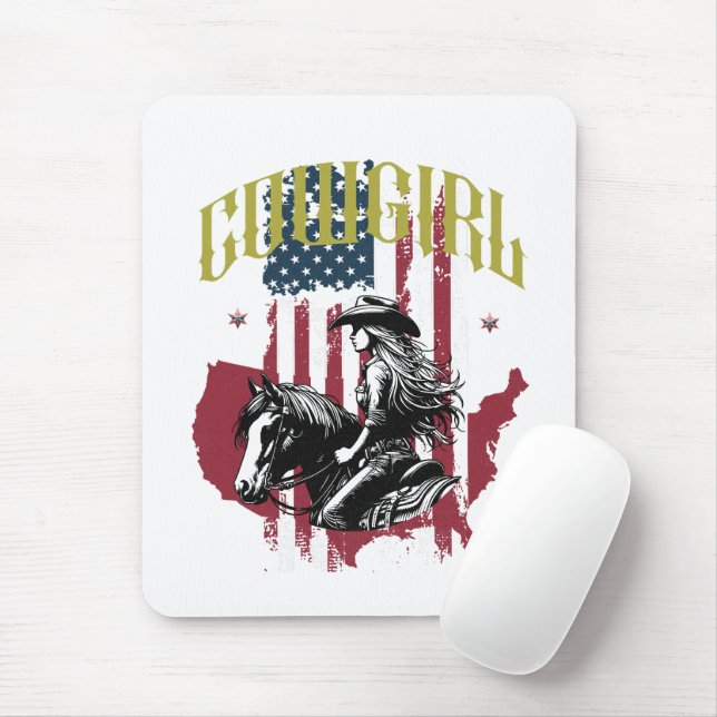 COWGIRL MOUSEPAD (Mit Mouse)