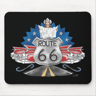 Cowgirl Mousepad des Weg-66