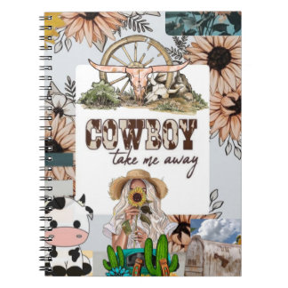 Cowgirl-Notebook Notizblock