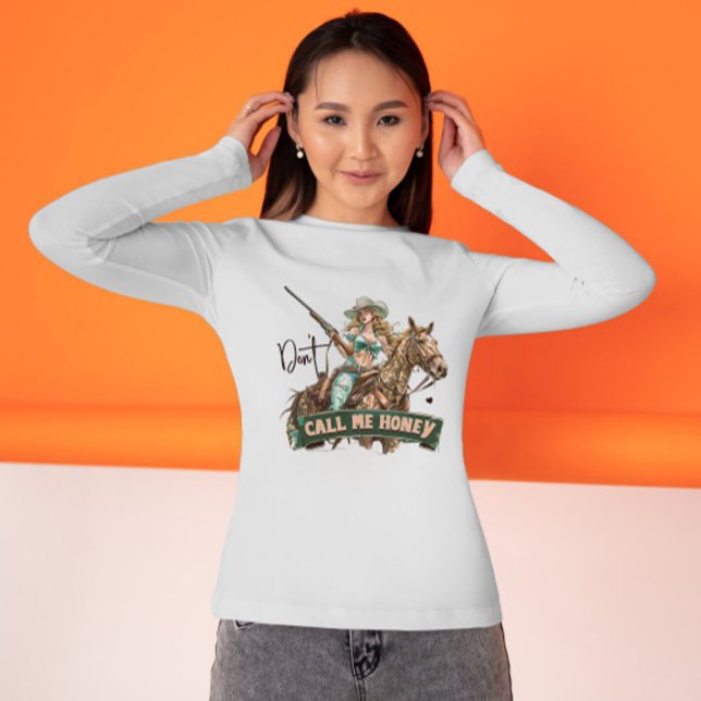 Cowgirl Power – Keep Your Sweet Talk T-Shirt (Pin Up Girl Quotes)