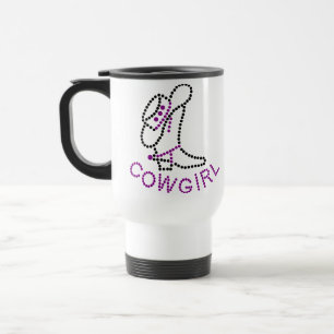 Cowgirl Reisebecher