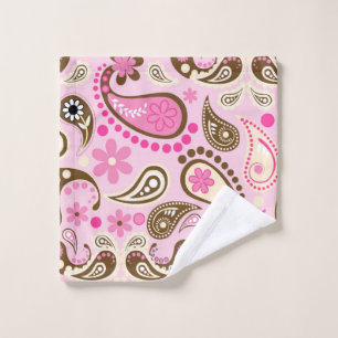 Cowgirl Rose Marron Paisley Fleurs Country Texas