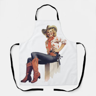 Cowgirl-Schürze Schürze