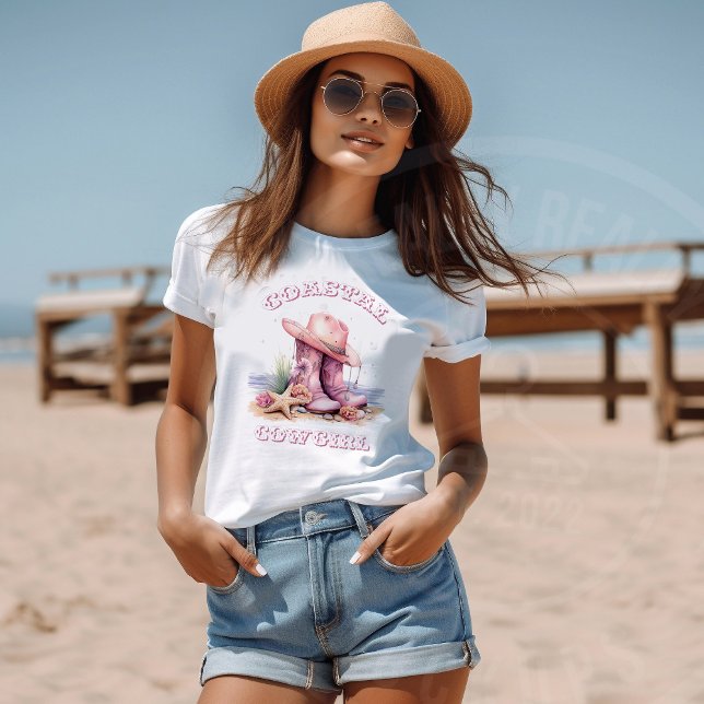 Cowgirl Short Sleeve T - Shirt (Von Creator hochgeladen)