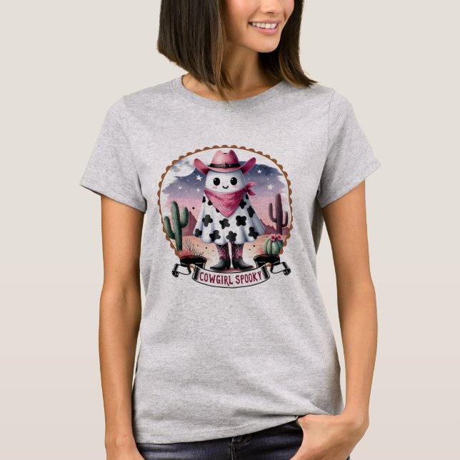 Cowgirl Spooky T-Shirt (Vorderseite)