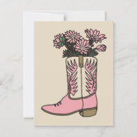 Cowgirl Stiefel Blume