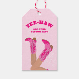 Cowgirl-Stiefel Maßanfertigung Geschenkanhänger