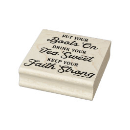 Cowgirl Stiefel, Sweet Tee, Faith Rubber Art Brief Gummistempel