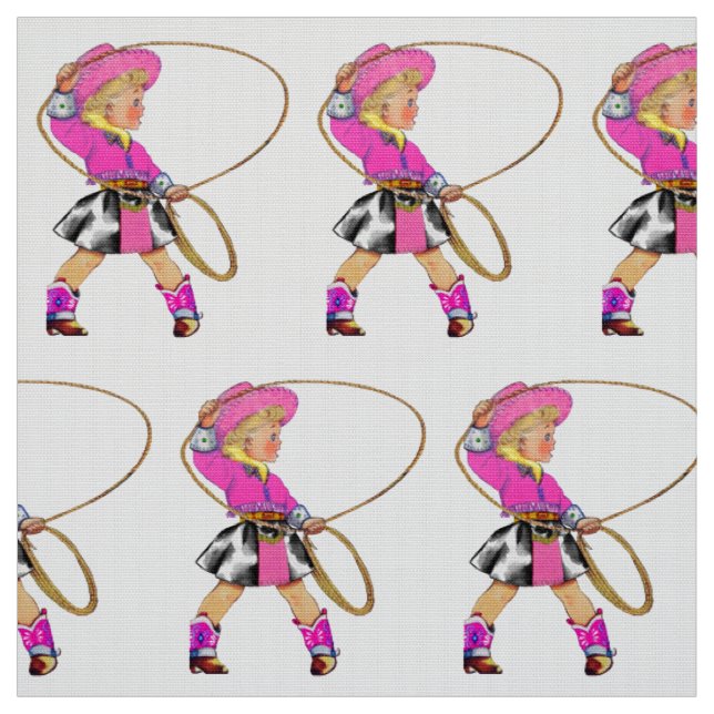 Cowgirl Stoff (Muster)