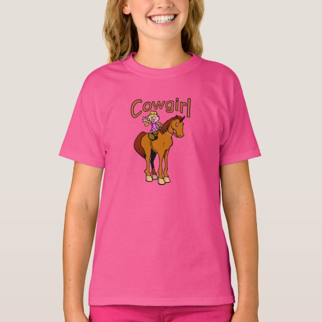 Cowgirl T-Shirt (Vorderseite)