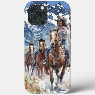 Cowgirl trailblazer Handy Gehäuse. Case-Mate iPhone Hülle
