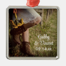Cowgirl und Sonnenblumen Country Western Hochzeit