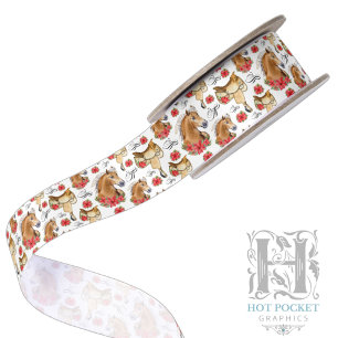 Cowgirl Weihnachten Satinband