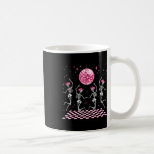 Cowgirl Western Funny Dancing Skelette und Disco Kaffeetasse