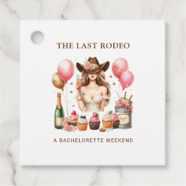 Cowgirl Western Rodeo Bachelorette Brautparty Geschenkanhänger
