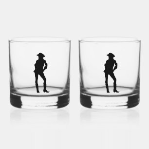 Cowgirl Whiskyglas