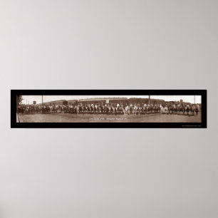 Cowgirls in ODER Foto 1911 Poster