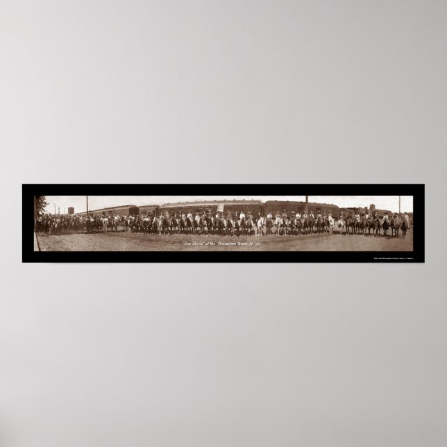 Cowgirls in ODER Foto 1911 Poster (Vorne)